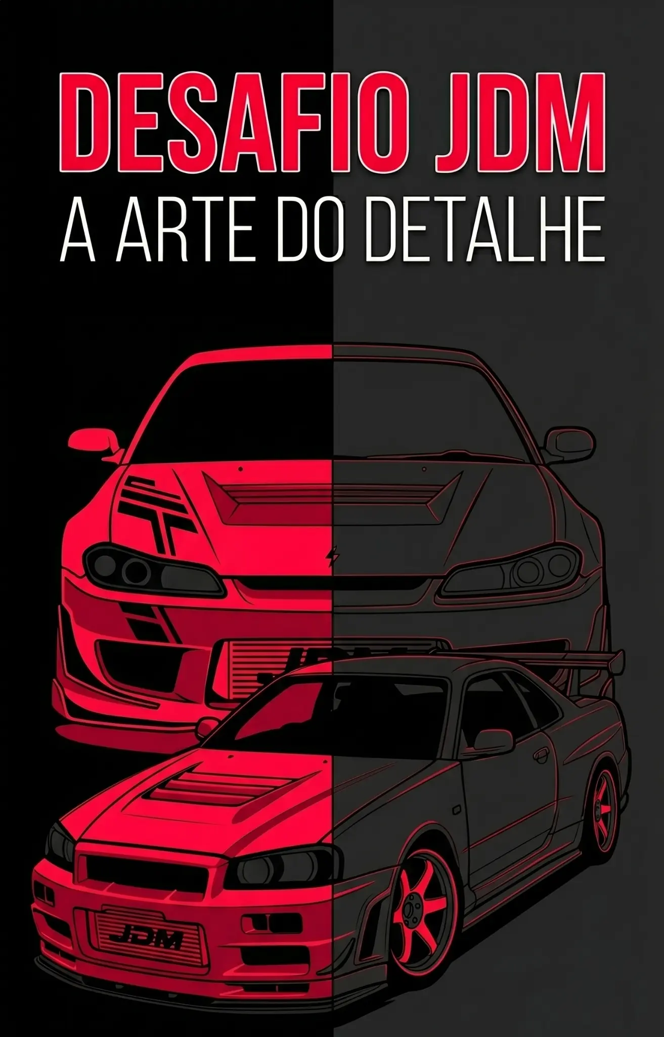 Capa original do e-book Desafio JDM — A Arte do Detalhe
